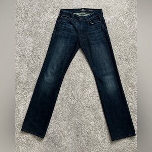 7 Seven For All Mankind Slimmy Dark Blue Jeans Men's Size 30